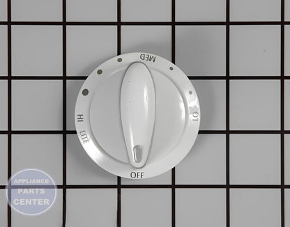 WHIRLPOOL KNOB BURNER WP74011276 - Main view showing precise control for various models