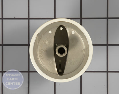 WHIRLPOOL KNOB BURNER WP74011277 - Detailed view of high-quality material for durability