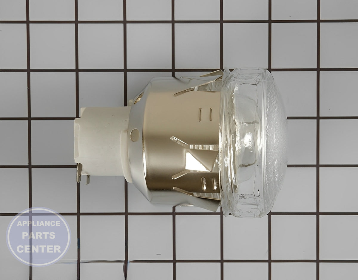 Amana Light Assembly WP74011278 - Main view showing bright light for Amana, Maytag, and Whirlpool models