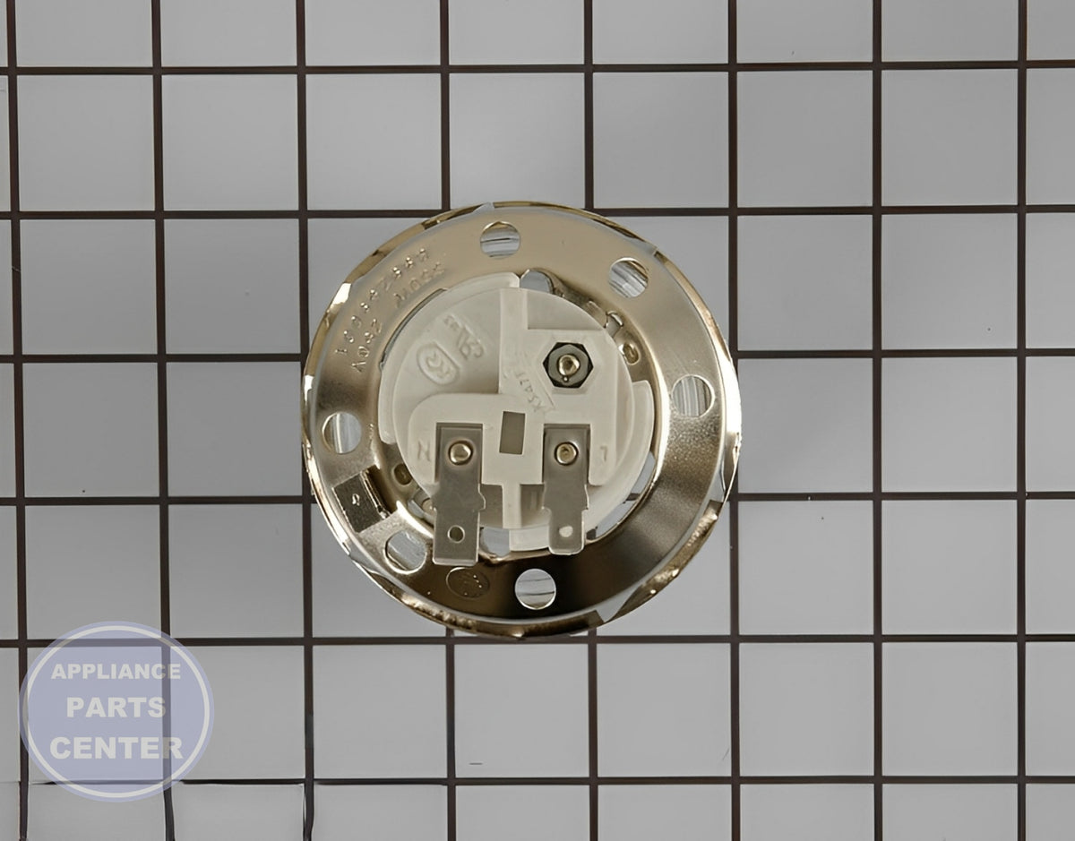 Light Assembly WP74011278 - Detailed view of long-lasting bulb for improved lighting