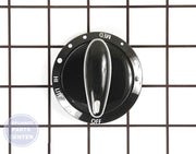 WHIRLPOOL BURNER KNOB WP74011287 - Main view showing precise controls for WPL Range/Stove/Oven models
