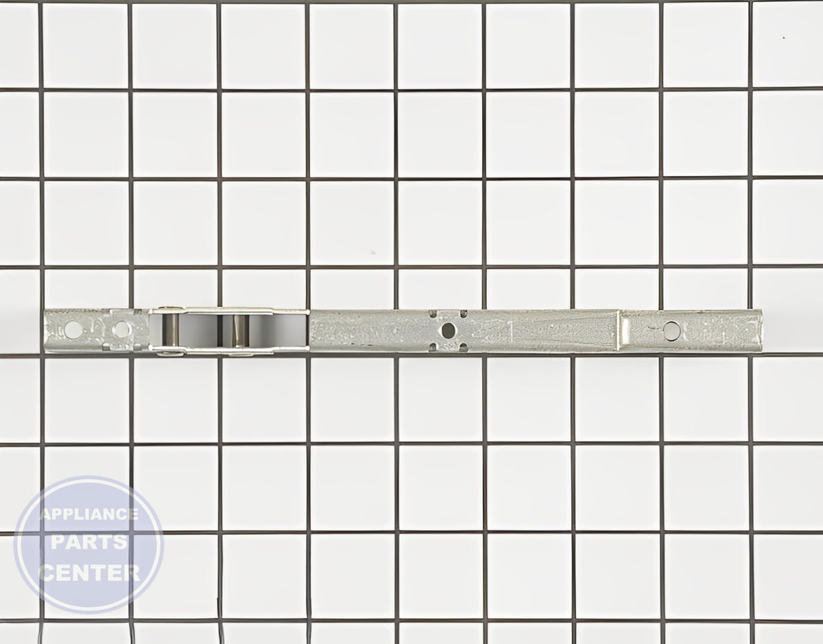 WHIRLPOOL BRACKET WP74011337 - Detailed view of durable hinge