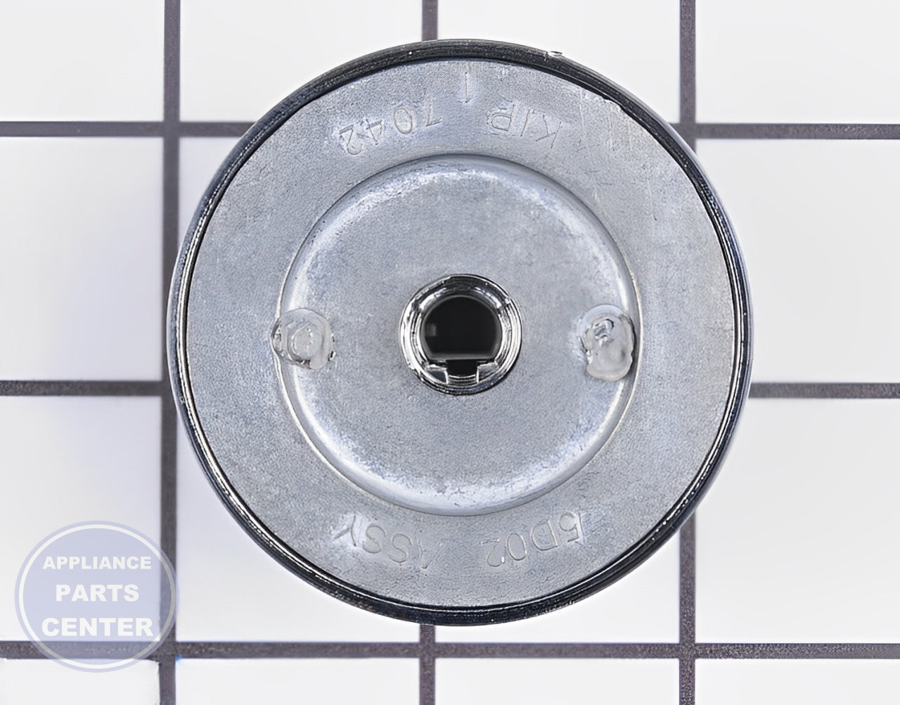 WHIRLPOOL STOVE BURNER CONTROL KNOB WP74011550 - Detailed view of precise temperature control