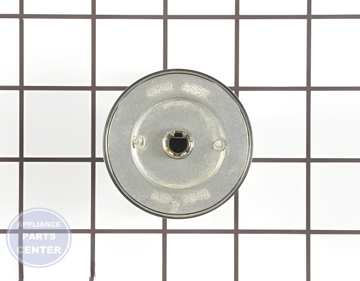 WHIRLPOOL CONTROL KNOB WP74011579 - Side view with easy installation specs