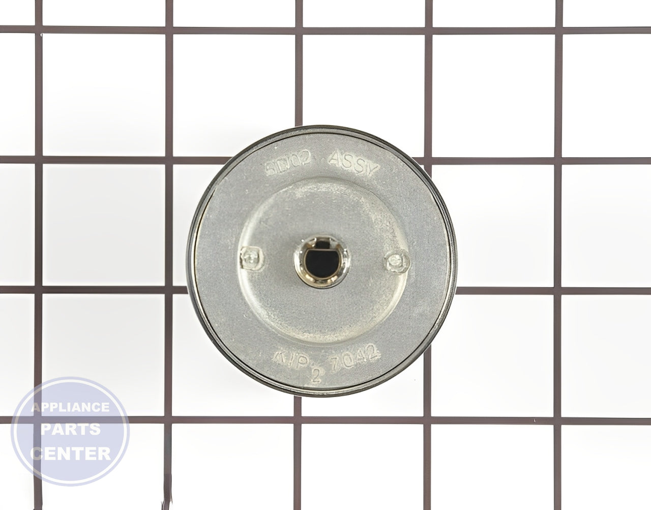 WHIRLPOOL CONTROL KNOB WP74011579 - Side view with easy installation specs