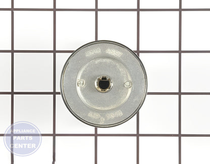 WHIRLPOOL CONTROL KNOB WP74011579 - Side view with easy installation specs