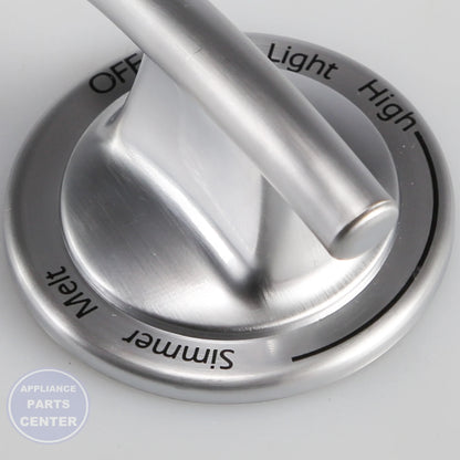 KNOB  SMR WP74011593 - Side view with durable construction