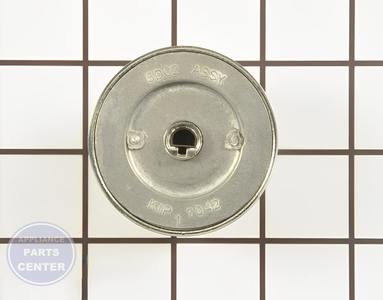 WHIRLPOOL BURNER KNOB WP74011666 - Side view with durable construction