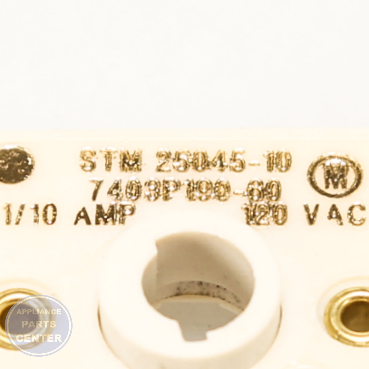 SWITCH- BU WP7403P190-60 - Detailed view of precise technical details