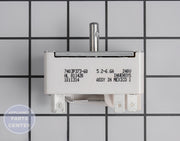 WHIRLPOOL Infinite Switch Small Element WP7403P238-60 - Main view showing compatibility for WPL models
