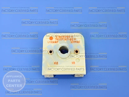 Whirlpool WHIRLPOOL SWITCH BU WP7403P367-60 - Installation in WPL Undefined model showing key mounting points