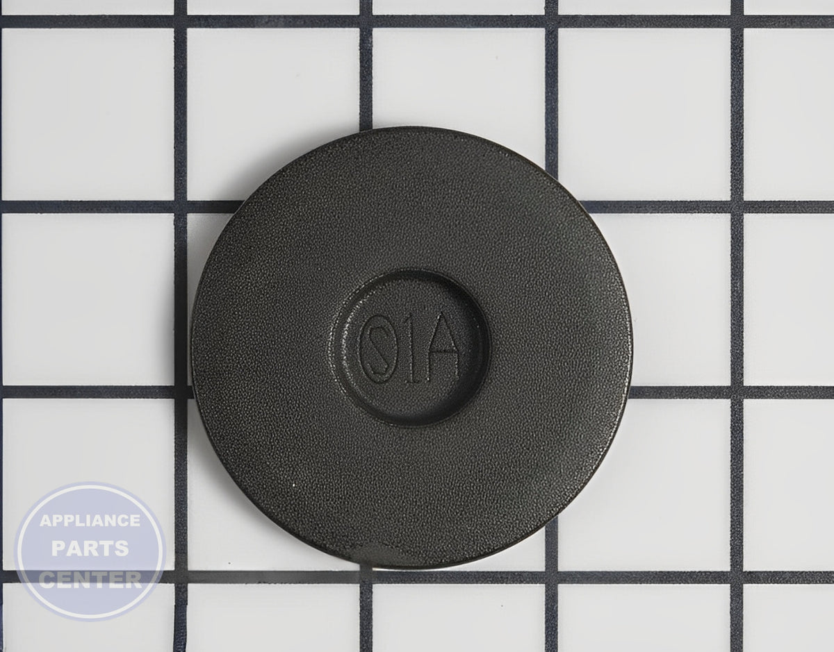 Surface Burner Cap WP7504P298-60 - Detailed view of gas burner and control valve details
