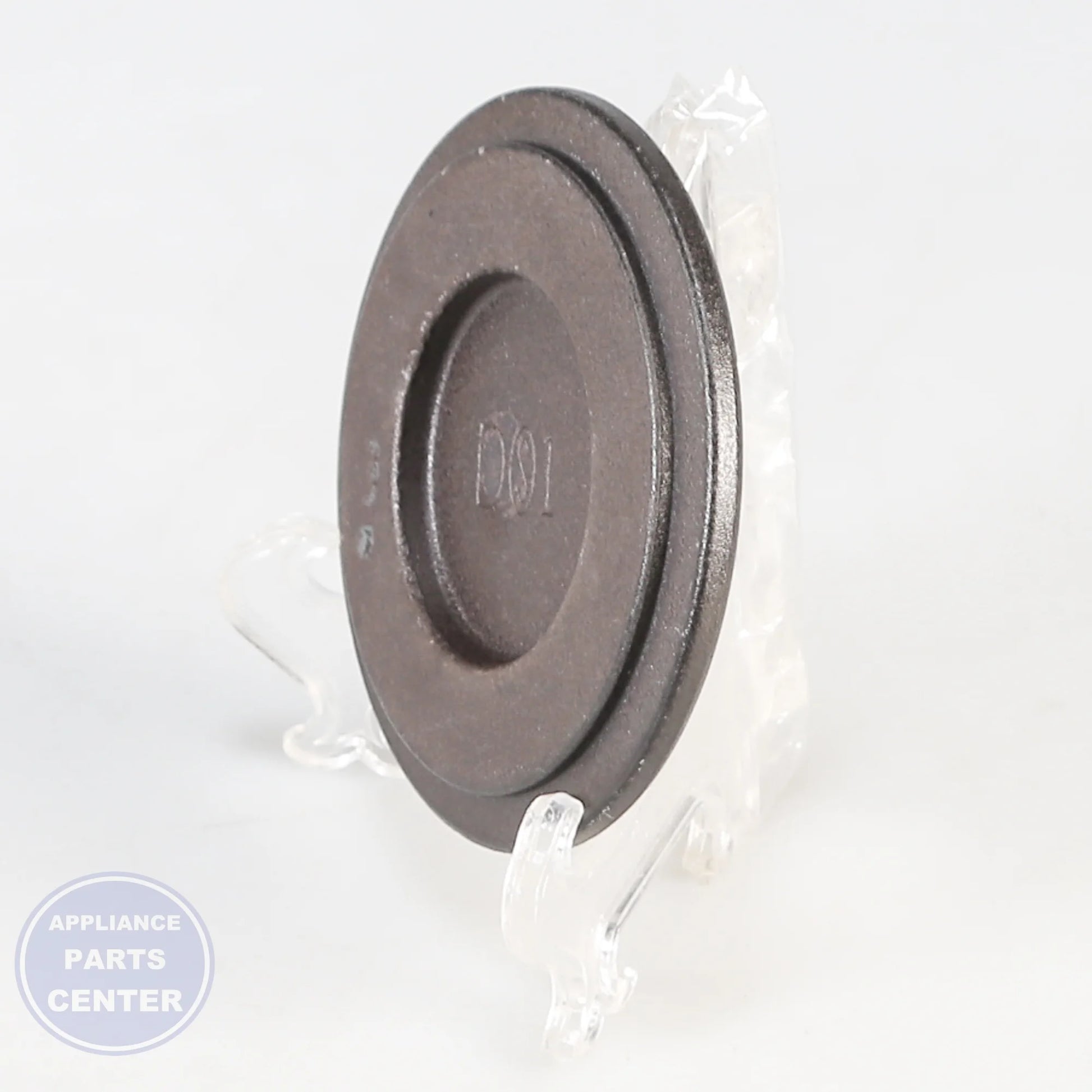 CAP-BURNER WP7504P299-60 - Side view with precise measurements