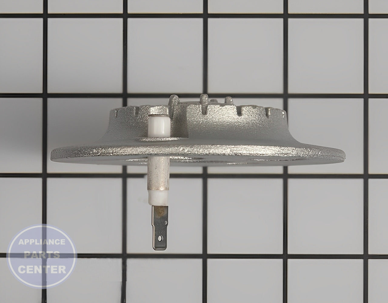 WHIRLPOOL BURNER TOP WP7505P339-60 - Detailed view of gas burner control valve