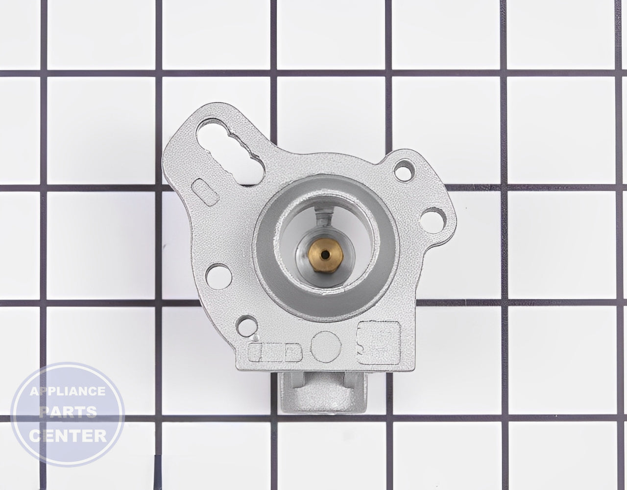 WHIRLPOOL ORIFICE HOLDER WP7527P004-60 - Main view showing gas burner control for WPL models