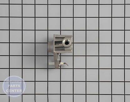 WHIRLPOOL ORIFICE HOLDER WP7527P021-60 - Side view with specific gas valve measurements