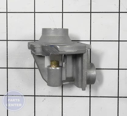 WHIRLPOOL ORIFICE HOLDER WP7527P031-60 - Side view with precise gas regulation specs