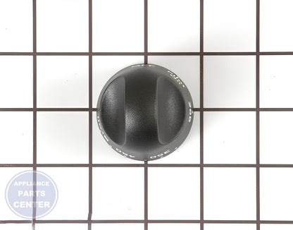 WHIRLPOOL THERMOSTAT KNOB WP7731P182-60 - Main view showing temperature control for WPL models