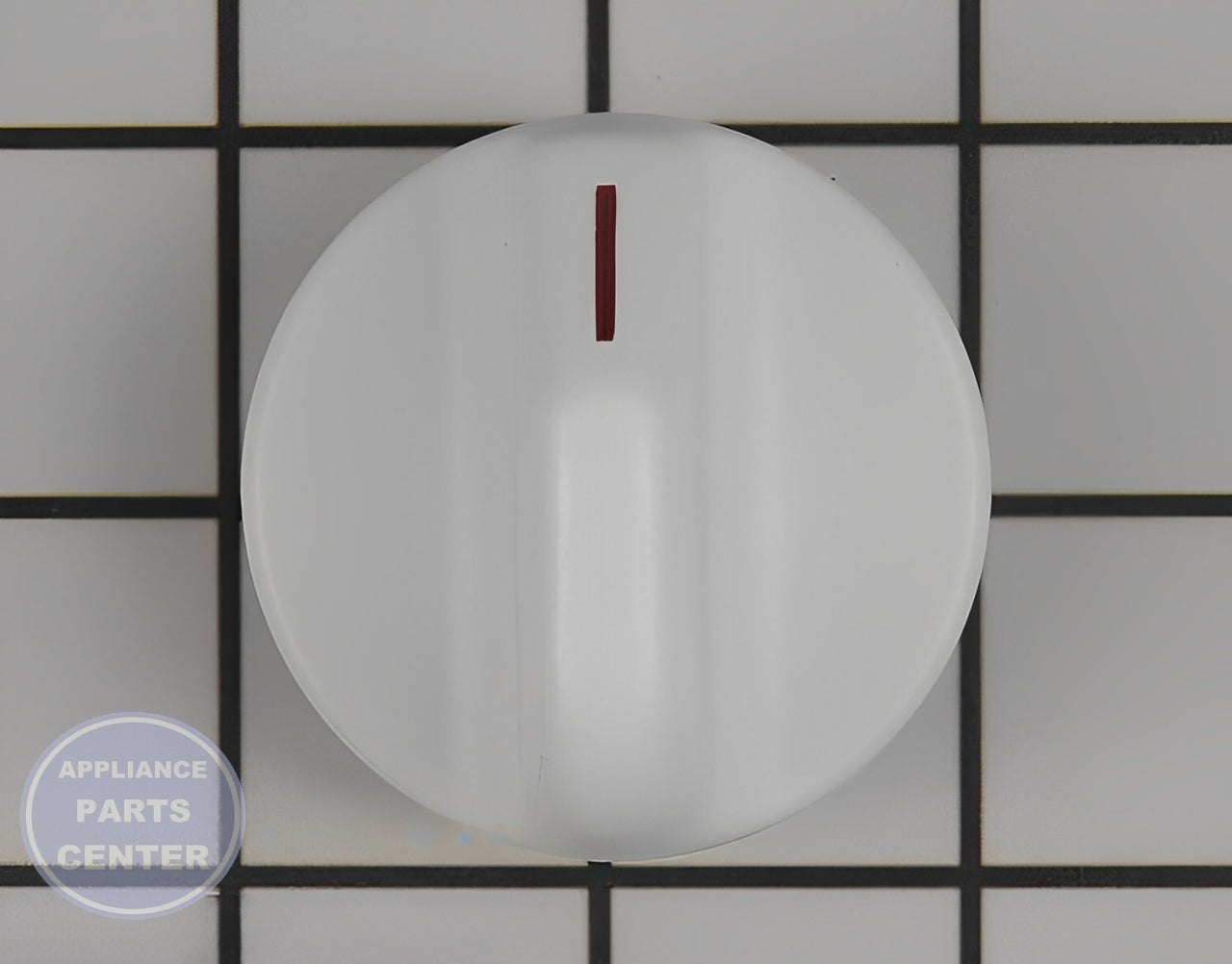 WHIRLPOOL KNOB WP7733P382-60 - Main view showing durable construction for WPL Range/Stove/Oven models
