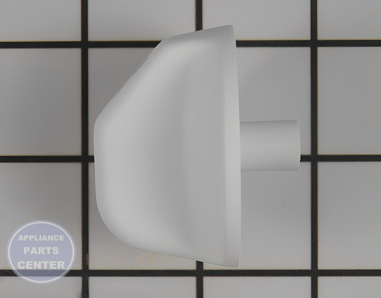 WHIRLPOOL KNOB WP7733P382-60 - Detailed view of durable knob dial button assembly