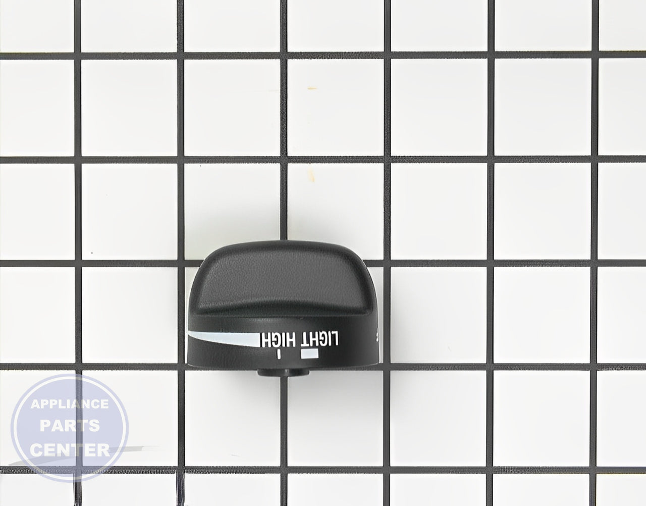 WHIRLPOOL OVEN KNOB WP8053595 - Main view showing precise temperature control for WPL models