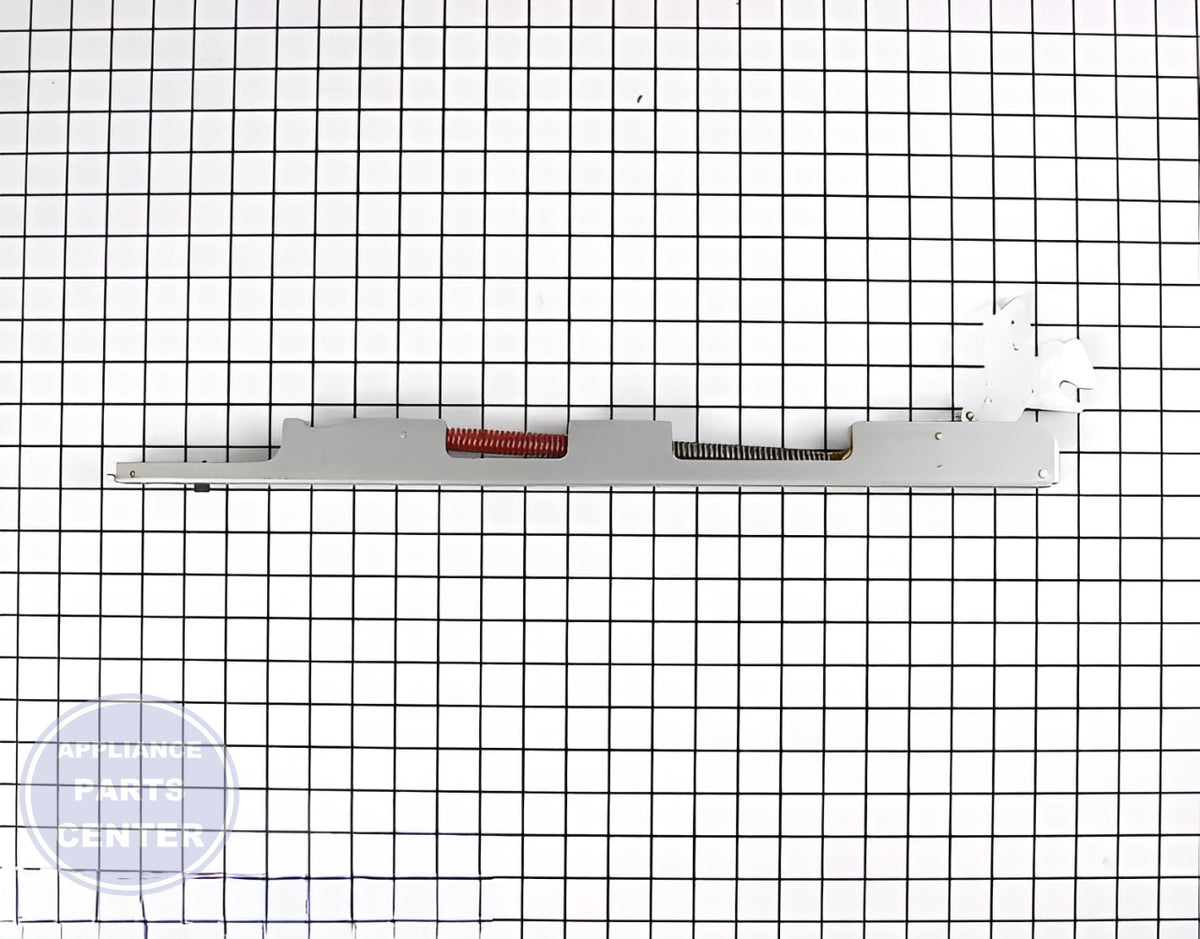 WHIRLPOOL OVEN DOOR HINGE WP8053807 - Detailed view of durable hinge mechanism