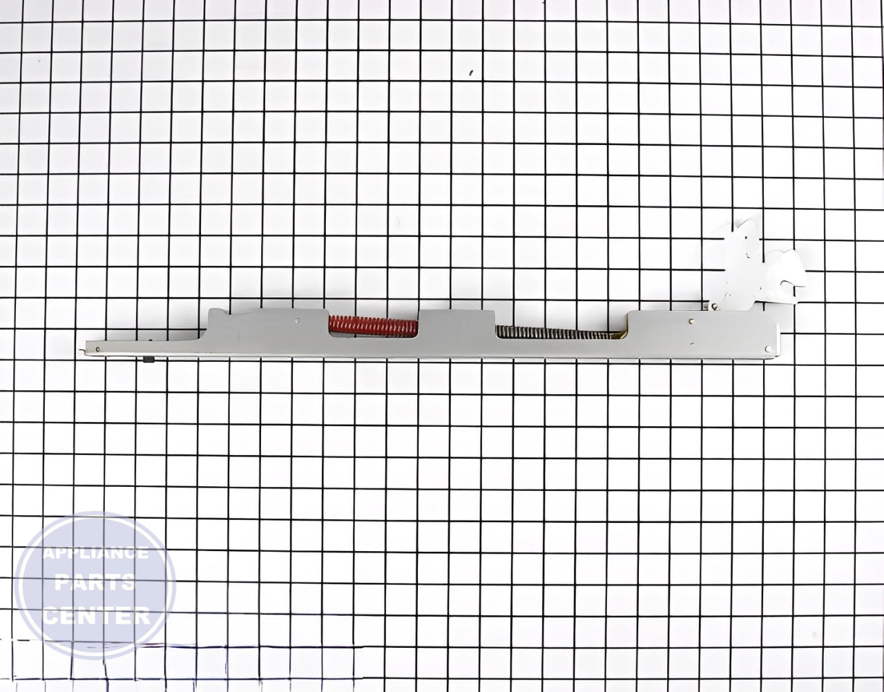 WHIRLPOOL OVEN DOOR HINGE WP8053807 - Detailed view of durable hinge mechanism