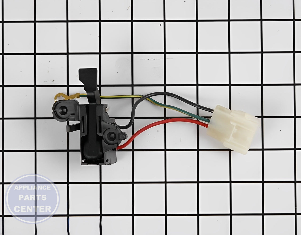 WHIRLPOOL LID SWITCH ASSEMBLY WP8054980 - Main view showing easy installation for various WPL models
