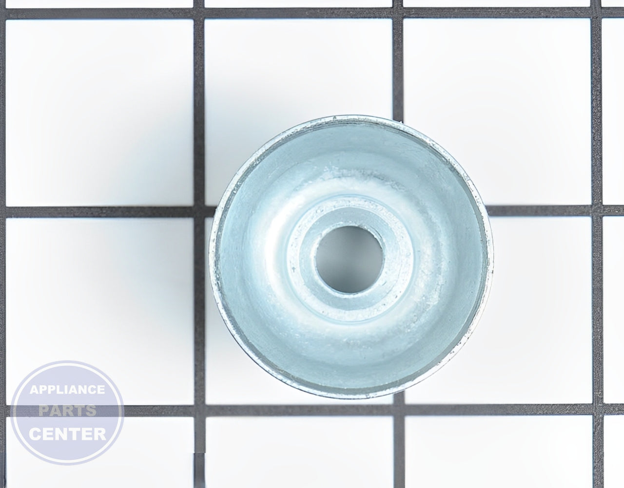WHIRLPOOL DRYER MOTOR PULLEY WP8066184 - Side view with efficient dimensions