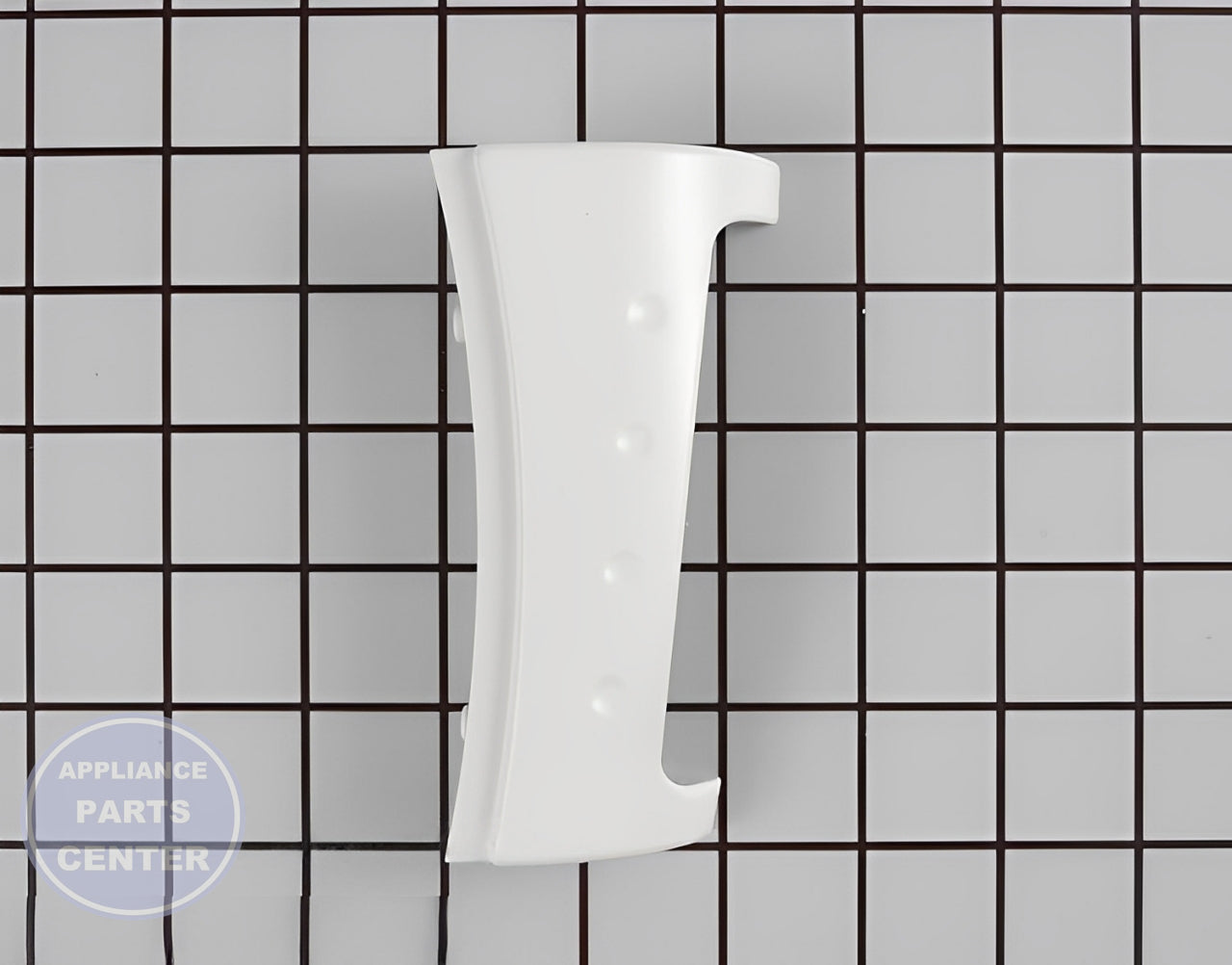 WHIRLPOOL WASHER DOOR HANDLE WP8181846 - Main view showing smooth functionality for WPL Washing Machines