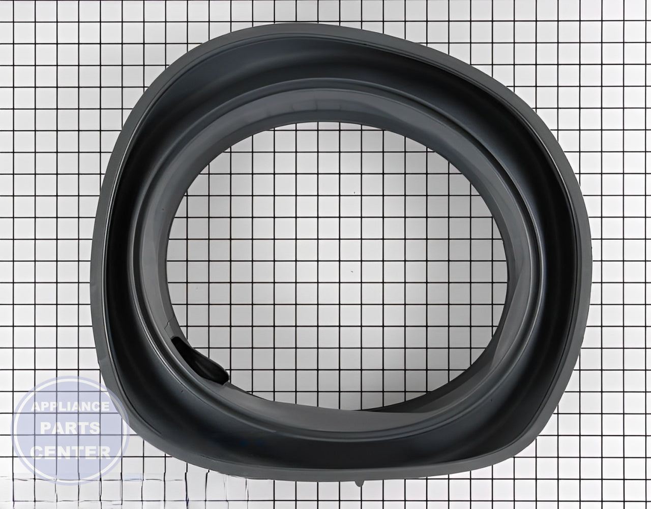 WHIRLPOOL BELLOW WP8181850 - Detailed view of gasket and seal