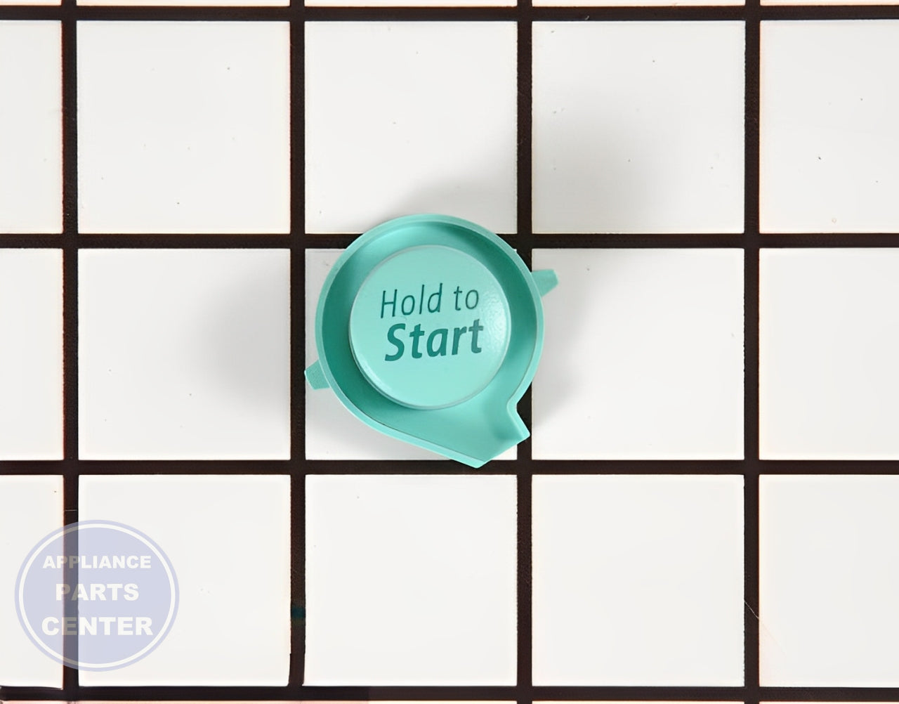 WHIRLPOOL START BUTTON WP8181861 - Main view showing Knob, Dial & Button for WPL Washing Machine models