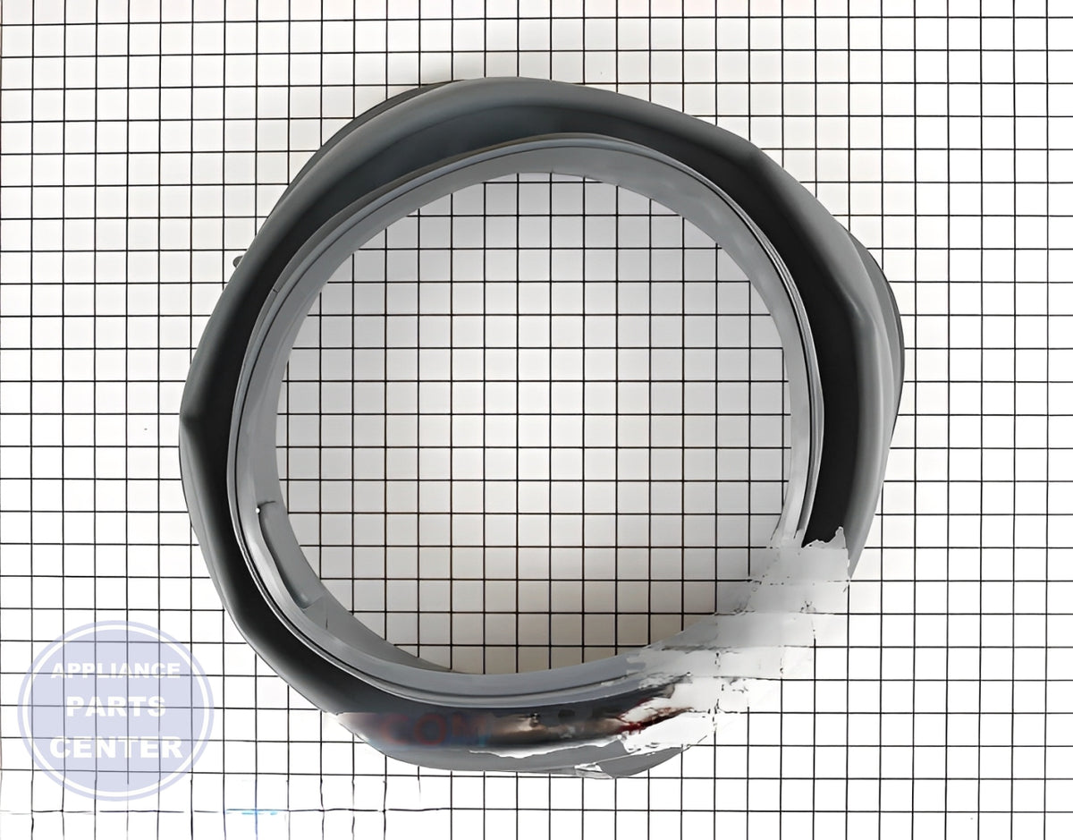 WHIRLPOOL WASHER DOOR BOOT BELLOWS WP8182119 - Main view showing tight seal for Whirlpool models