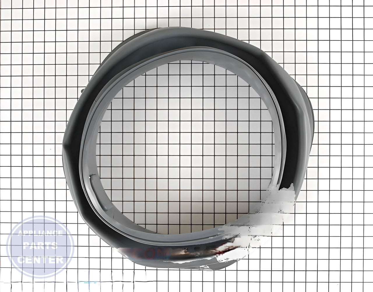 WHIRLPOOL WASHER DOOR BOOT BELLOWS WP8182119 - Main view showing tight seal for Whirlpool models