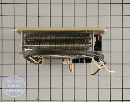 WHIRLPOOL HEATING ELEMENT WP8182528 - Installation in WPL Dryer showing key mounting points