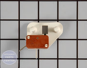 Maytag Door Switch WP8182530 - Main view showing door mechanism for Maytag, Whirlpool, Inglis Dryers