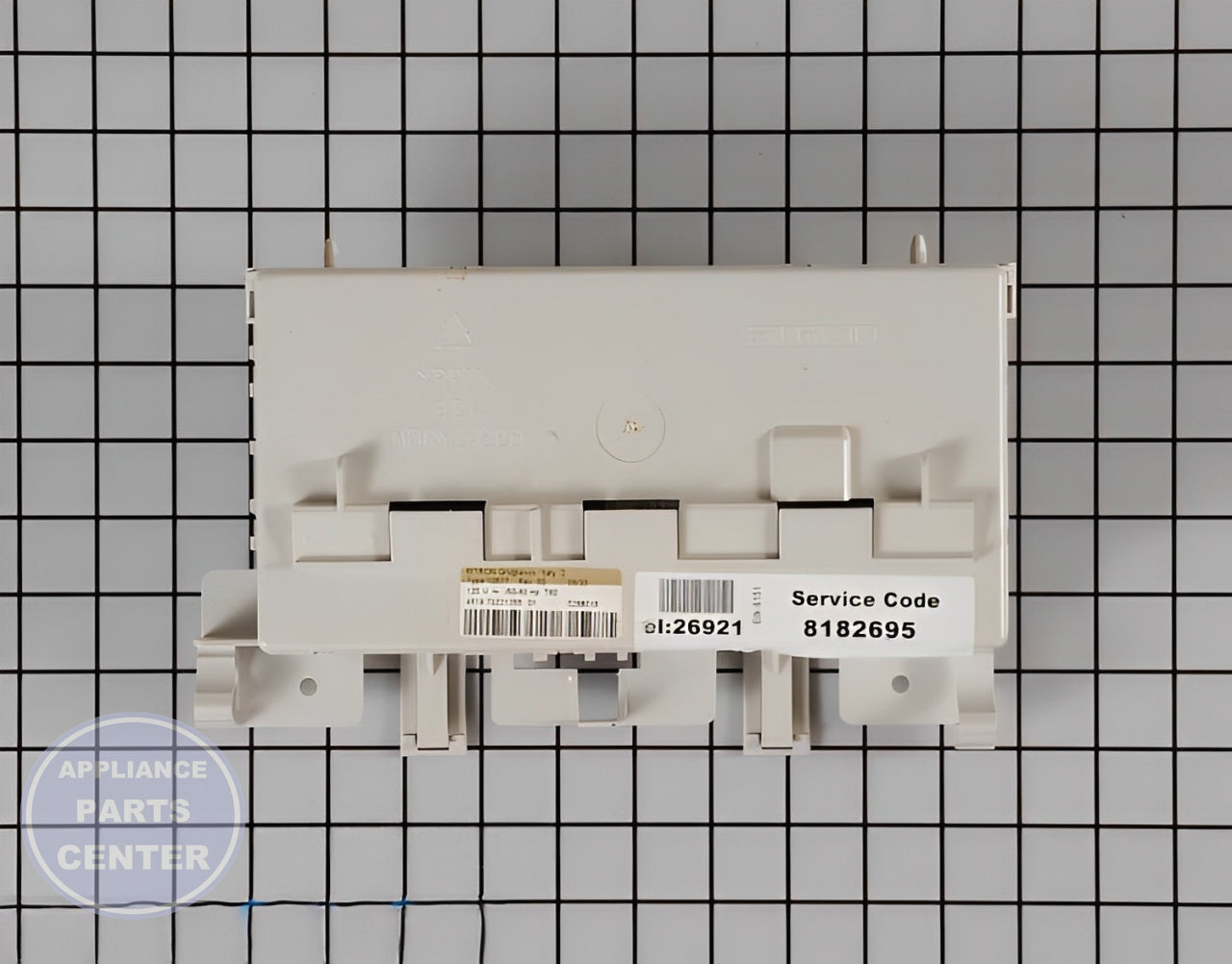 Whirlpool Main Control Board WP8182695 - Main view showing circuit board for Whirlpool 8182274