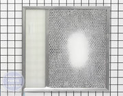 Whirlpool Light Lens and Filter WP8190232 - Main view showing grease trapping feature for Whirlpool models