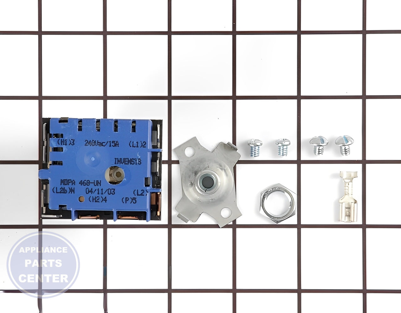 WHIRLPOOL INFINITE SWITCH WP8203529 - Side view with reliable specifications