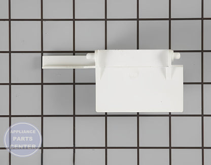 WHIRLPOOL DOOR LATCH BRACKET WP8205451 - Detailed view of sturdy latch design