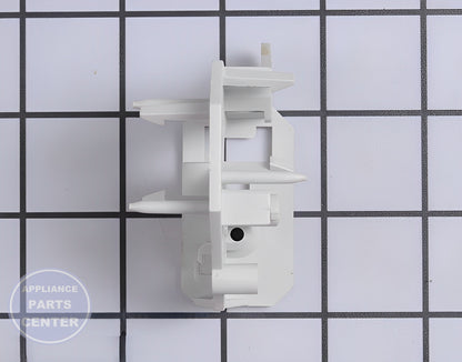 WHIRLPOOL MICROWAVE TOP INTERLOCK SUPPORT WP8206419 - Detailed view of secure interlock mechanism