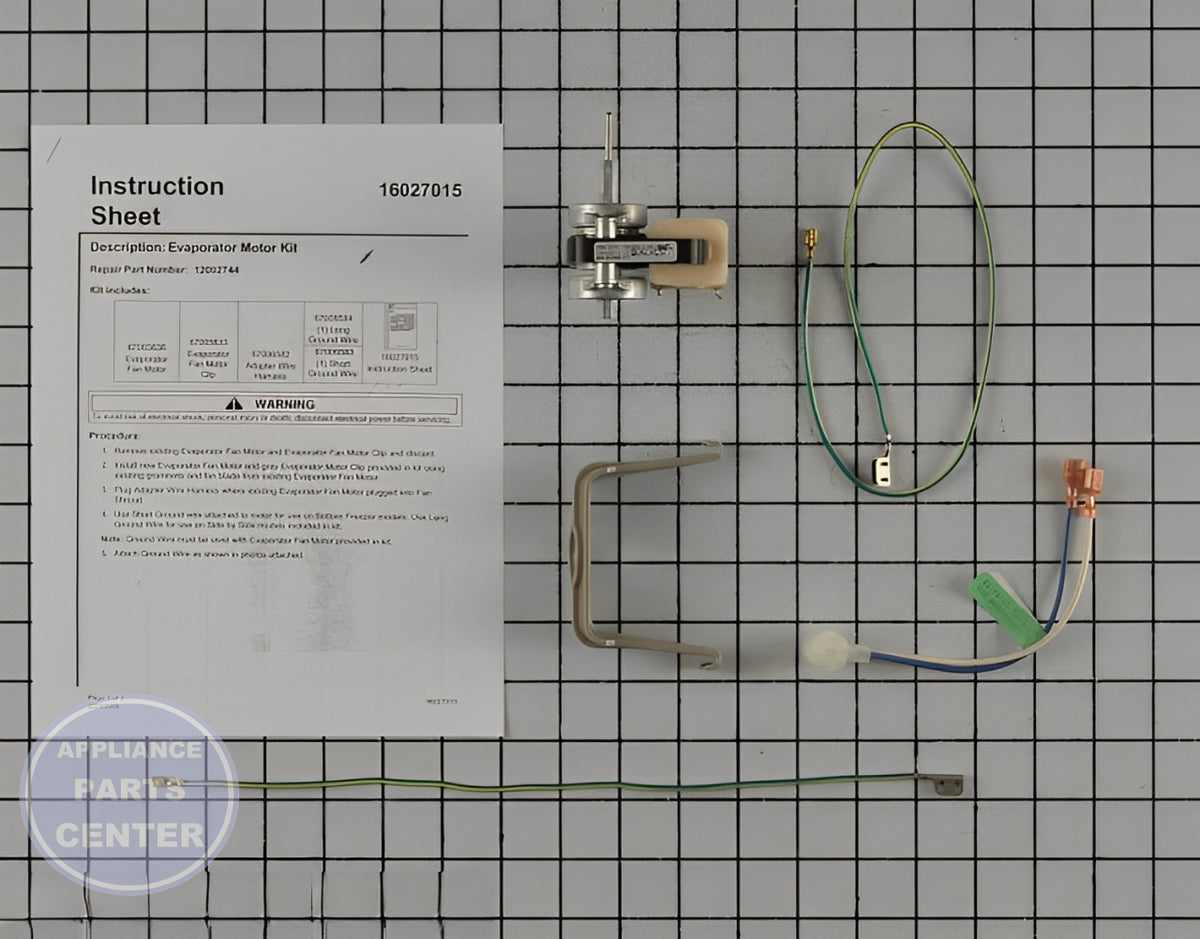 [Brand] Evaporator Fan Motor WP8208342 - Main view showing superior cooling performance for specific models