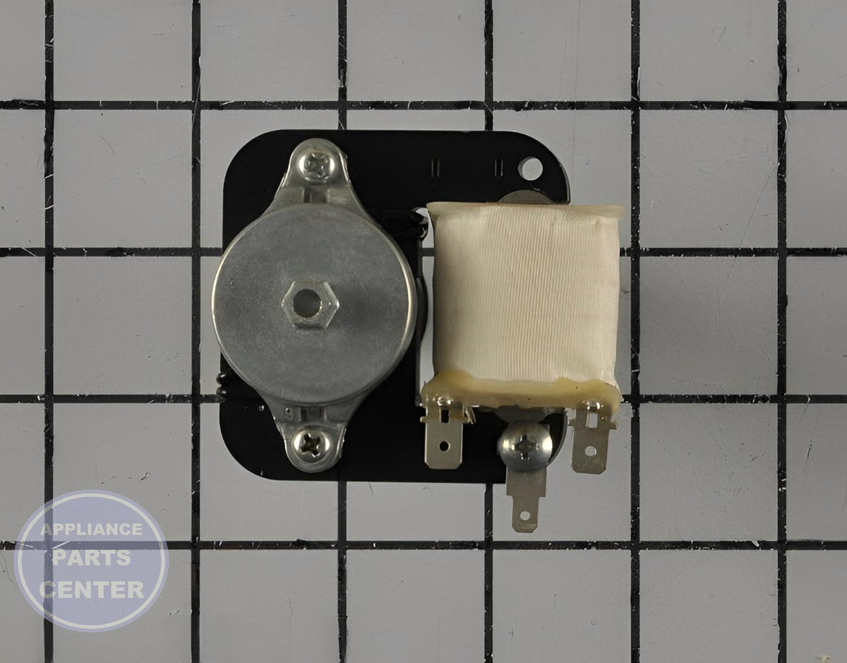 [Brand] Evaporator Fan Motor WP8208342 - Installation in specific model showing key mounting points
