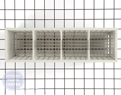 Silverware Basket WP8268864 - Detailed view of dimensions for efficient dish organization