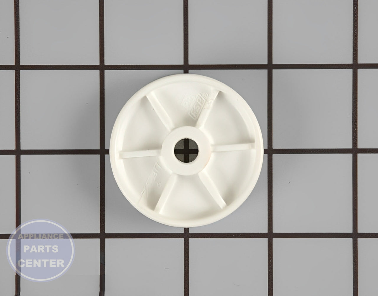 WHIRLPOOL DISHWASHER WHEEL WP8268977 - Main view showing durable construction for WHIRLPOOL models