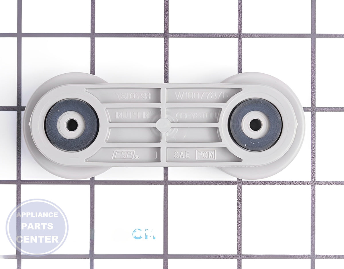 Whirlpool DISHRACK WHEEL WP8270019 - Detailed view of durable roller design