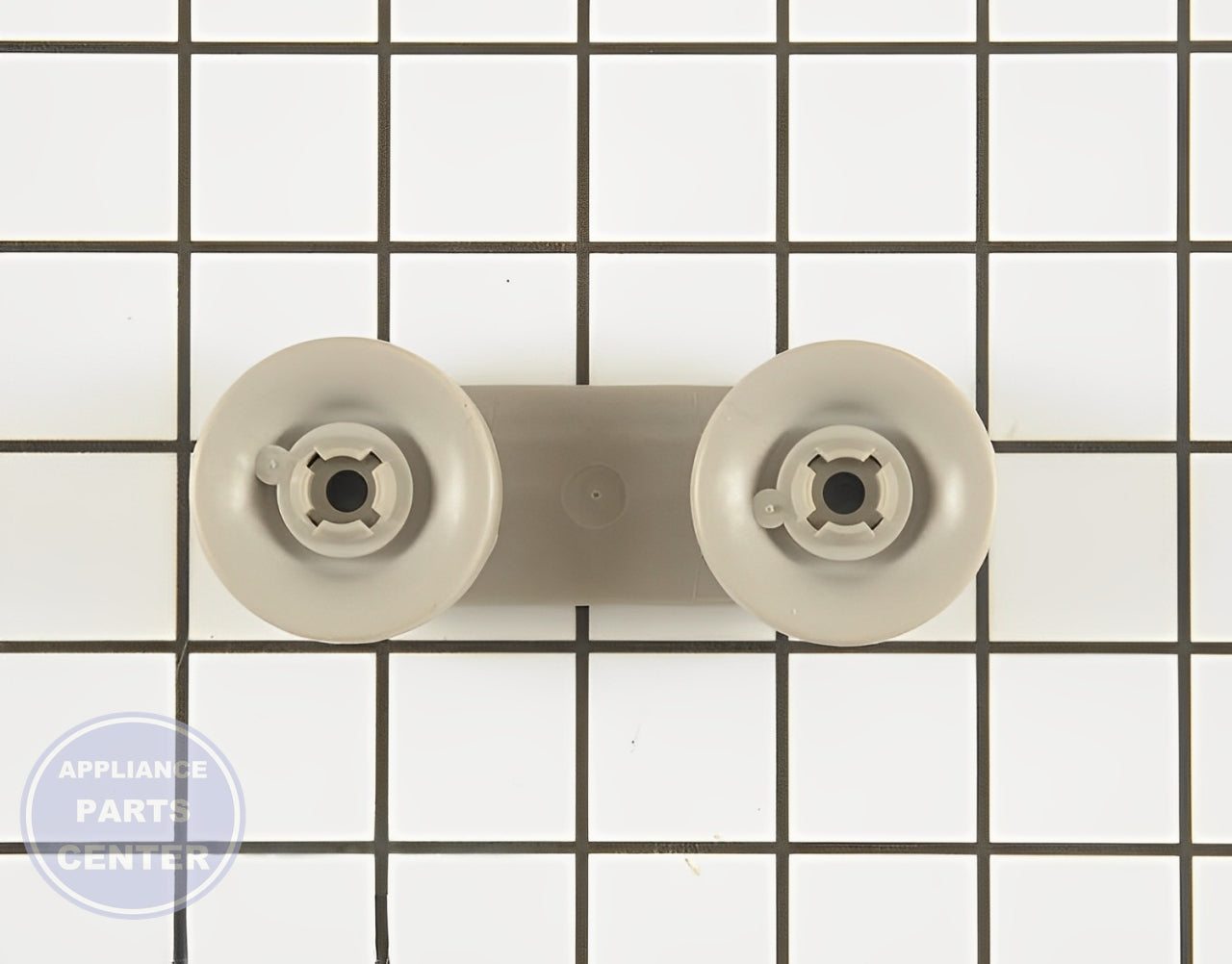 Whirlpool DISHRACK WHEEL WP8270019 - Main view showing smooth movement for Whirlpool models