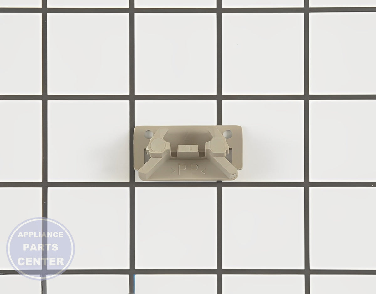 Dishrack Stop Clip WP8270136 - Detailed view of secure attachment mechanism