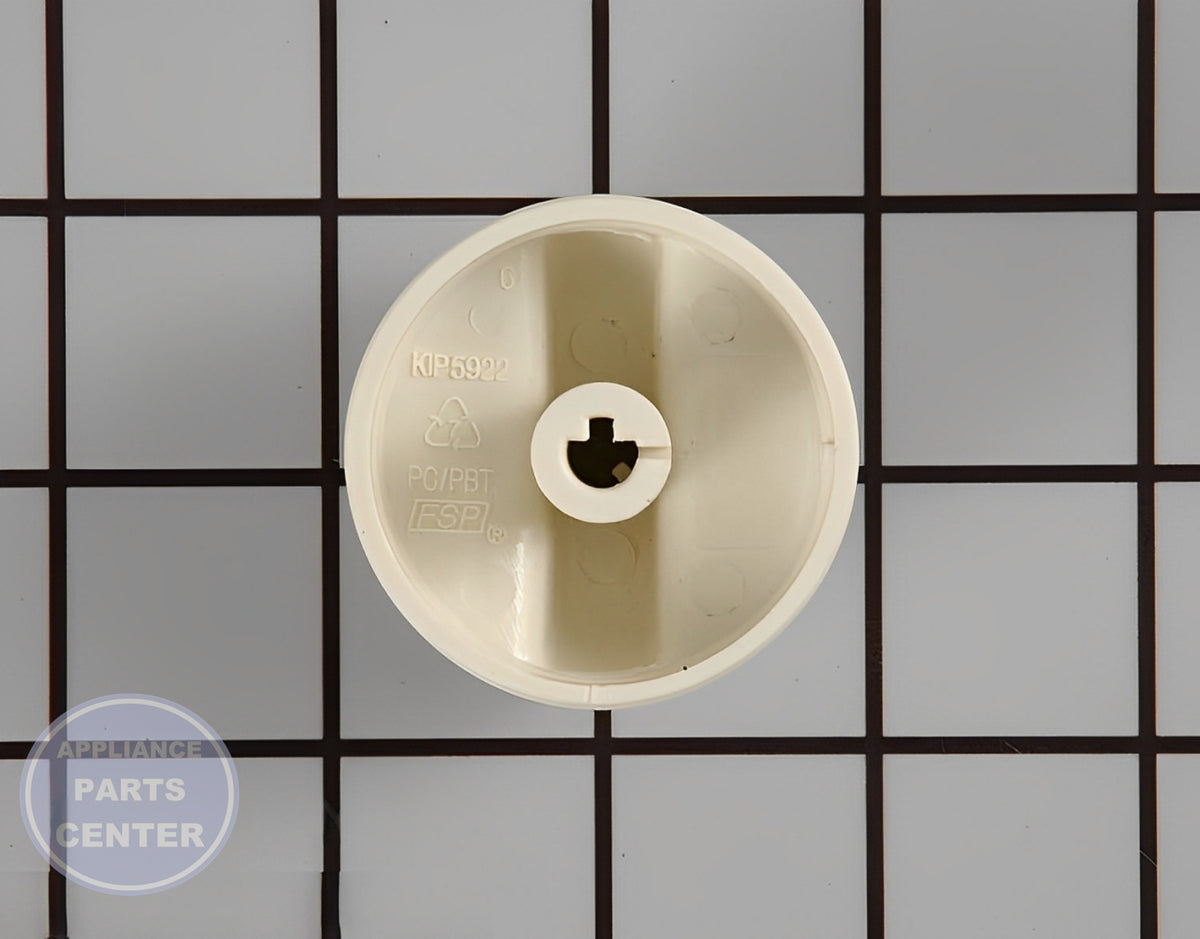 KNOB WP8273106 - Side view with precise measurements