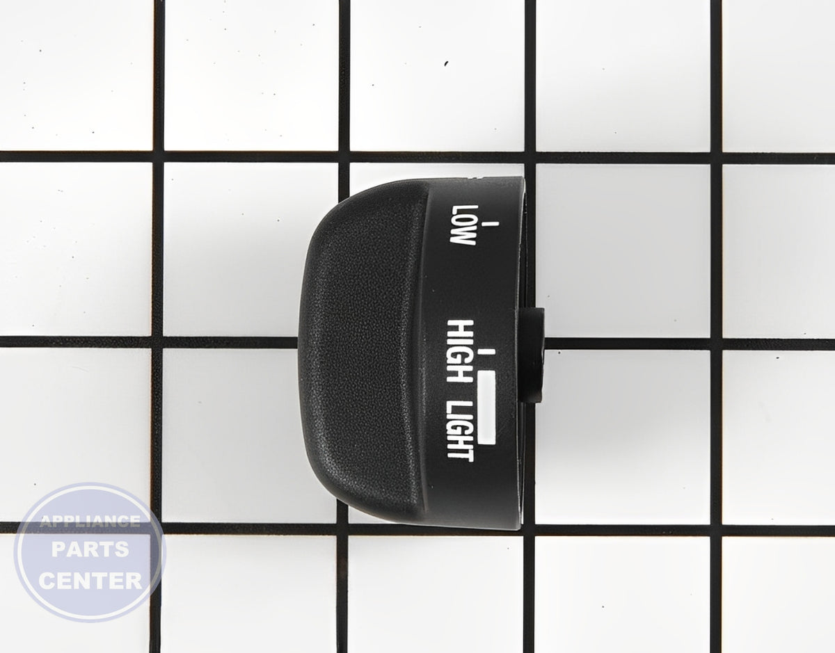 Knob WP8273115 - Detailed view of smooth operation and temperature control